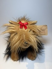 Miyoni by Aurora Plush Yorkshire Yorkie Terrier Realistic Dog Stuffed Animal Toy