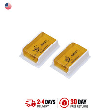String Instrument Rosin Dual Pack Natural Low Dust for Violin Cello Viola Bows