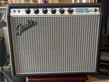Fender ā68 Custom Princeton Reverb Amplifier With Footswitch, lead, cover, etc