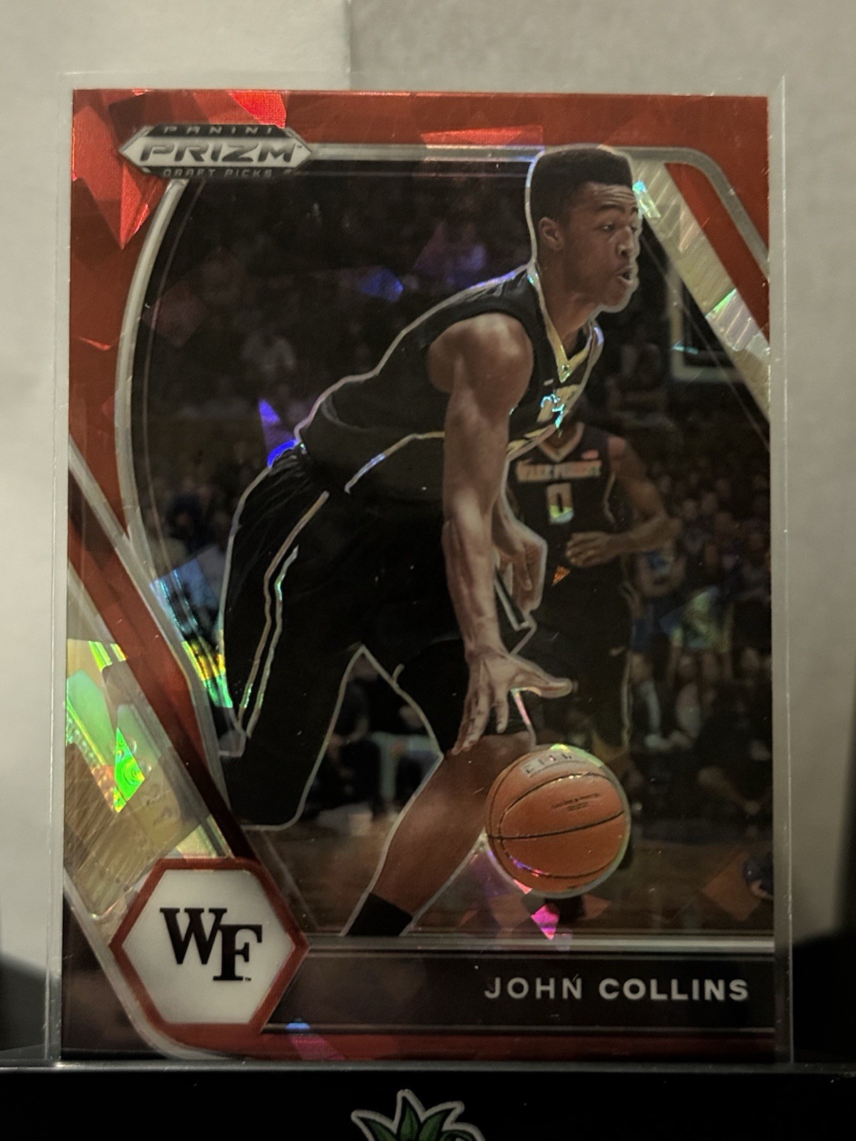 John Collins #94 Red Ice - 2021 Panini Prizm Draft Picks