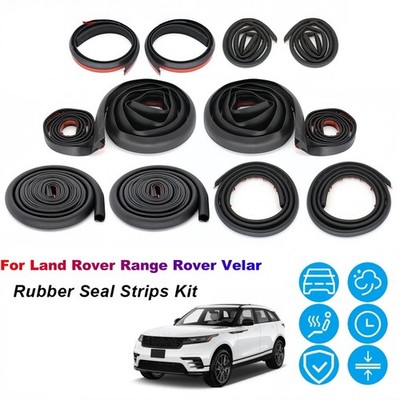 For Range Rover Velar q Door Rubber Seal Strip Weather Draft Wind Noise Reduce