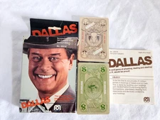 Dallas 1980 Show Vintage Strategy Card Game Cards Sealed Mego Corp USA M02014