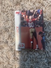 1992 Pro Set #651 Jerry Rice San Francisco 49ers Football Card