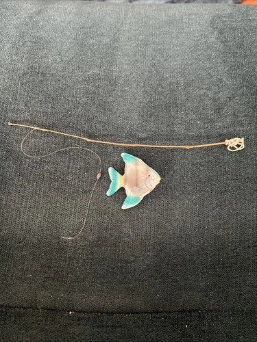 Barbie 1960s Fishing Pole #967 Picnic Set Broken Fish  1959-1961 Vintage