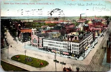 NY, SYRACUSE - Birds Eye View postcard - D05560
