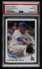 2013 Topps Factory Set Variation Hyun-Jin Ryu (Wind Up) #661 PSA 10 GEM MT 18d9