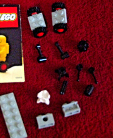 Vintage LEGO Legoland Space 6802 Space Probe Manual Missing 2 Pieces