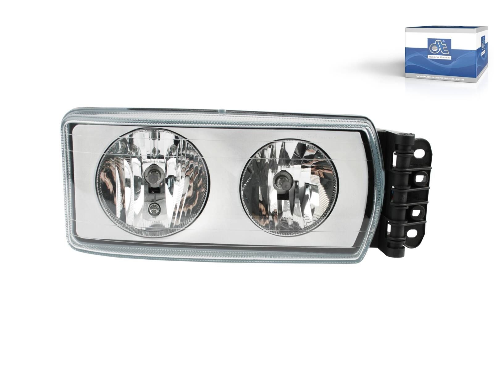 Phare principal étanche droit 24V DT Spare Parts 7.25001 sans lampes
