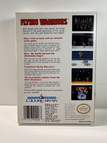 Flying Warriors (Nintendo NES, 1991) Complete CIB Authentic NEAR MINT CART!
