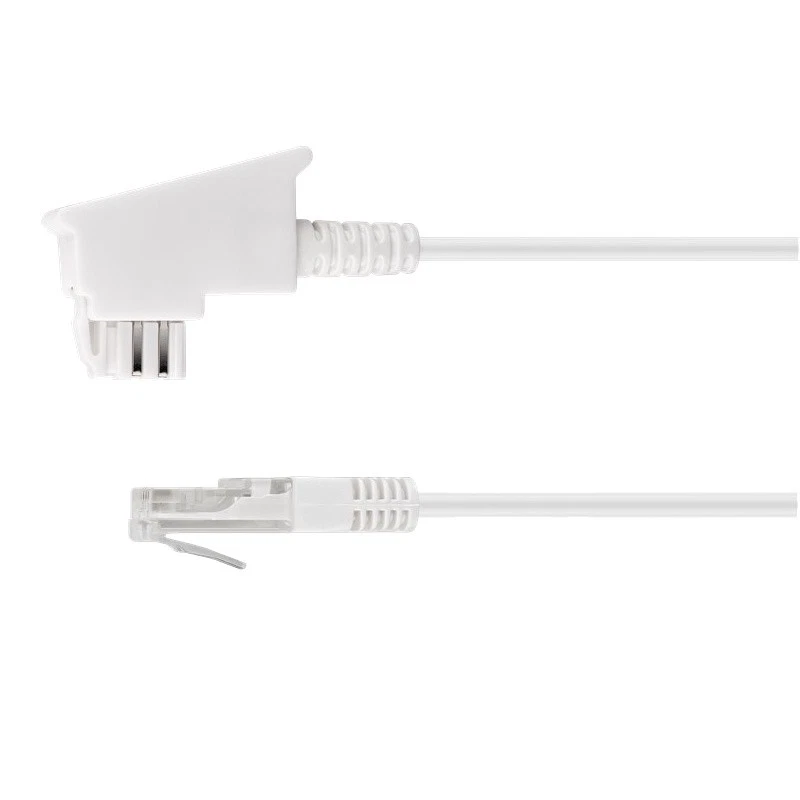 DSL Router Kabel für Fritz Easy Box Speedport TAE Telefon Internet weiß Modem IP - Bild 3 von 4