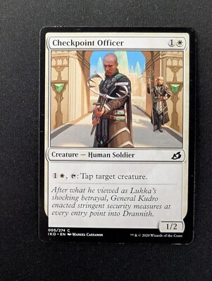 CHECKPOINT OFFICER #5 MTG Ikoria: Lair of Behemoths