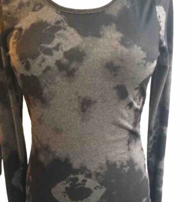 Sz M Juniors Buckle BKE Long Sleeve Top Brown
