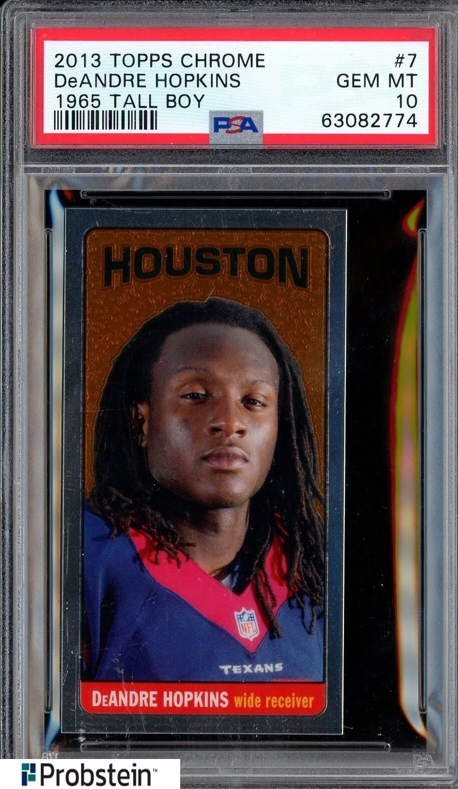 DeAndre Hopkins Topps Chrome 1965 Tall Boy #7 Base