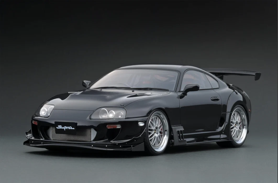 IG1877 1/18 Ignition Model Toyota Supra JZA80 RZ MK4 Black BBS *RARE