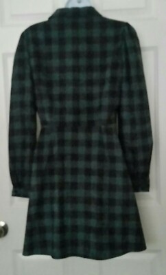 slim fit dress slacks Teal Corduroy Shirt Dress S  OMNIA