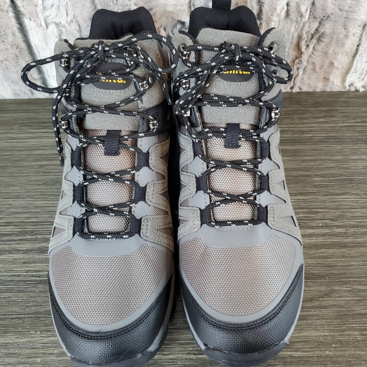 Marc Ecko Collection Woven Hiking Boots KODA-02M Grey Size US 9.5