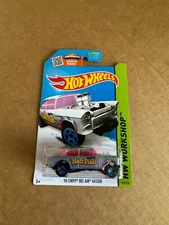 Hot Wheels '55 Chevy Bel Air Gasser HW Workshop #207/250 K74