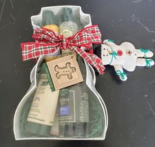 Bath and Body Works FREESIA Snowman Set Shower Gel, Cream, Lotion, Bubble Bath