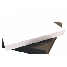 Black HDPE Sheet Stock 24" L x 12" W x 0.125" Thick, Mfr: 1ZAV9-A