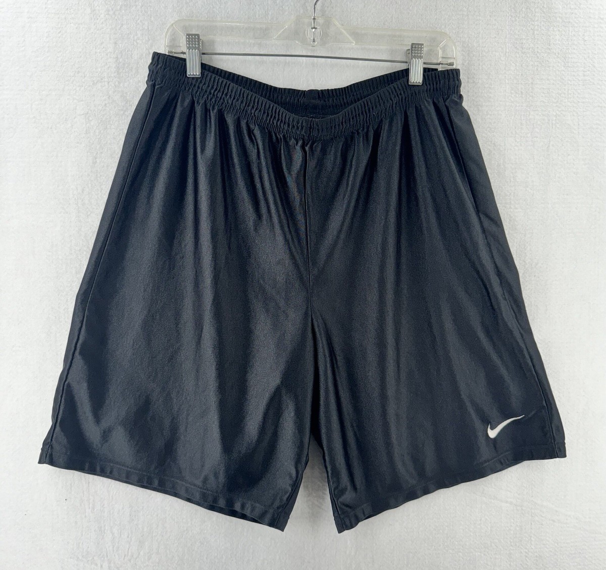 Nike Dazzle Basketball Logo Shorts Silky Black Men's XL Made