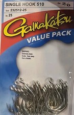Gamakatsu Single Hook 510 Fishing Hooks Size ...