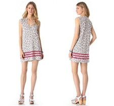 Marc Jacobs Pima Cotton Cheetah Dress - Sz Small -
