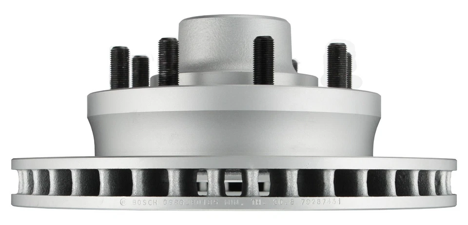 Rotor de freno de disco delantero Bosch QuietCast para Dodge Ram 2500 1994-1999 tracción trasera Foto 4 de 4