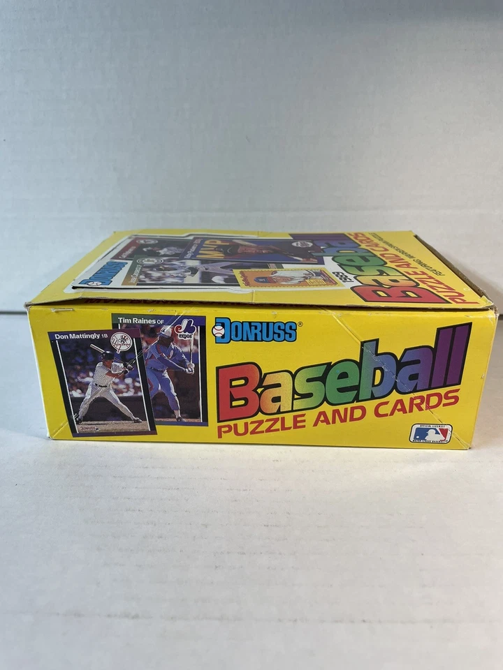 Caja de cera de béisbol Donruss 1989 - 36 paquetes sellados de fábrica Foto 4 de 4