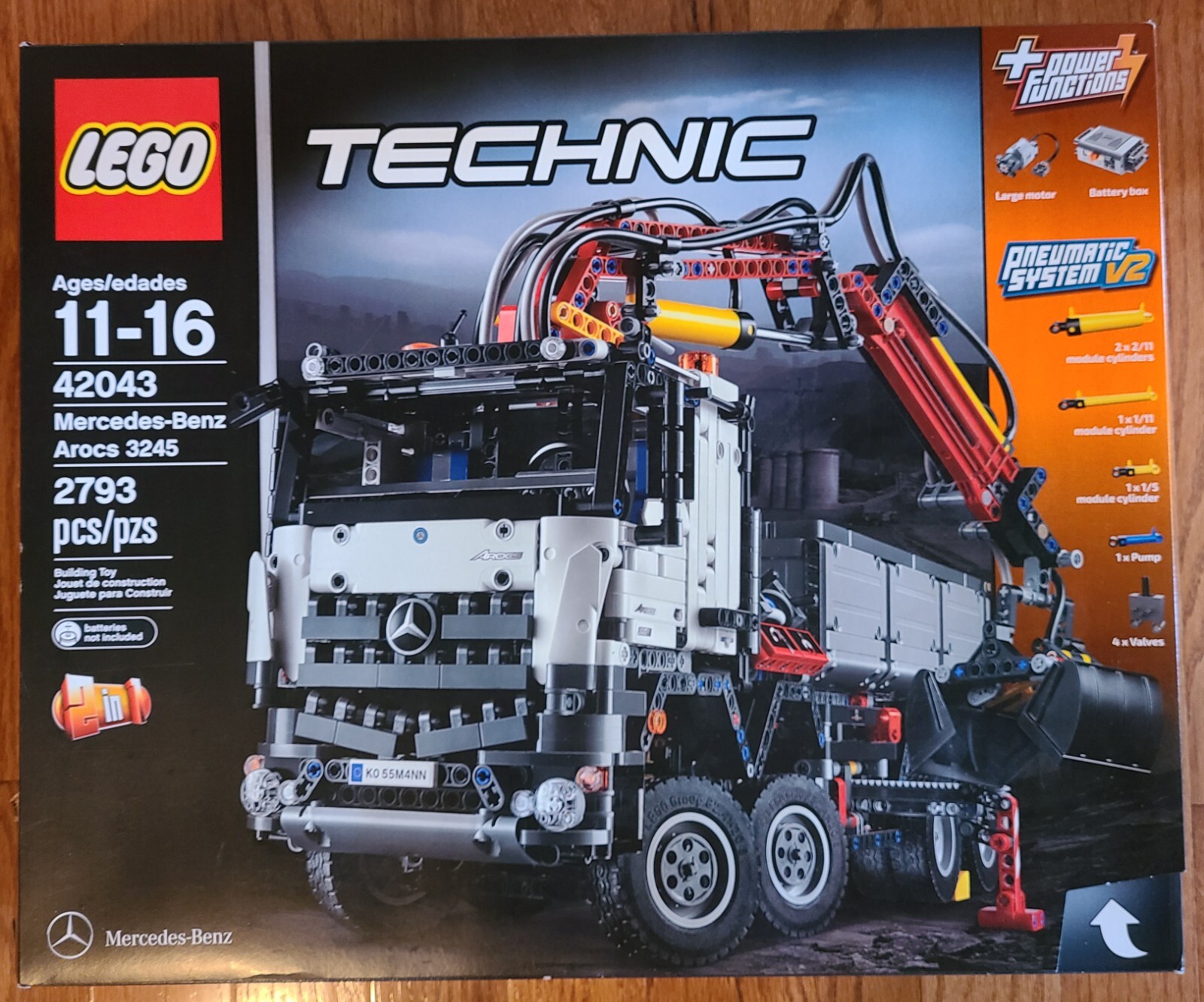 LEGO TECHNIC: Mercedes-Benz Arocs 3245 (42043) 5702015349741 | eBay