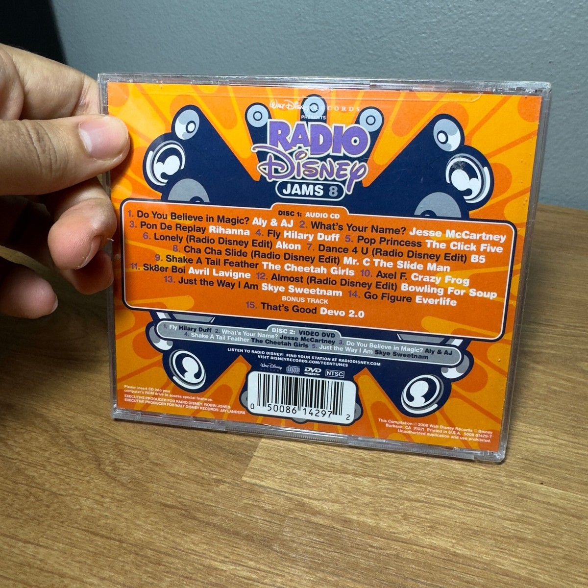 Radio Disney Jams, Vol. 8 by Disney (CD, Feb-2006, Walt Disney