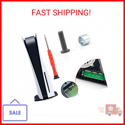 PS5 SSD Screw and Ring Replacement Kit - Console Solid State Drive Repair Access