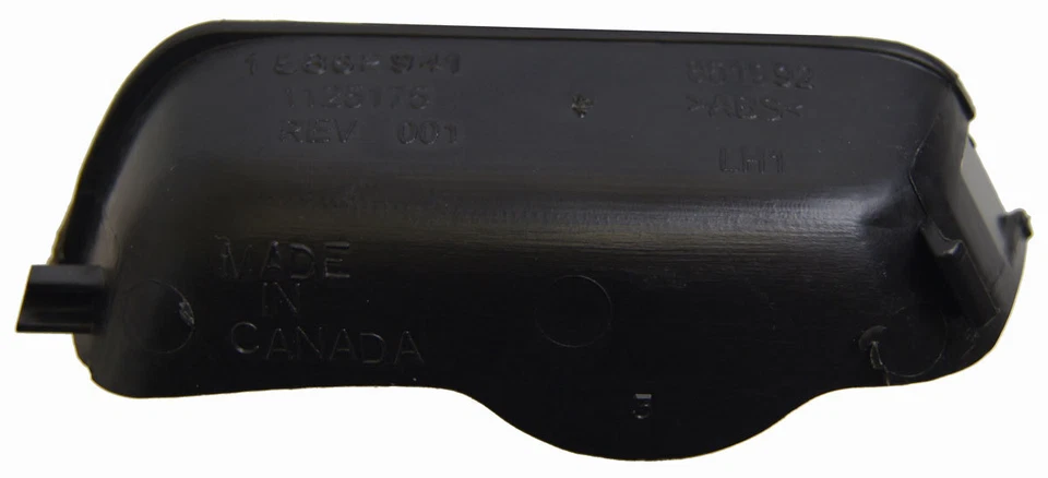 Chevrolet Impala Classic 2006-2014 manija de puerta trasera izquierda cubierta interior negro 1 Foto 4 de 4