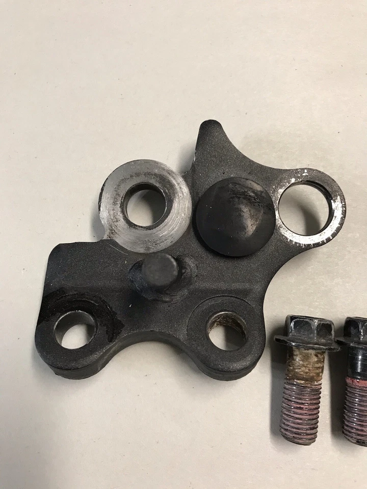 KAWASAKI NINJA ZX6R ZX-6R 2009-2012 SOPORTE LATERAL PARTE # 32043-0059-18R Foto 2 de 4