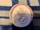Carlos Correa Autographed Rawlings Official 2017 World Series Baseball