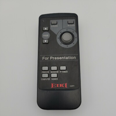 EIKI CXPY Presentation Remote Control  - Cleaned and Tested