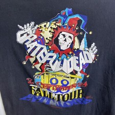 Vintage 1988 Grateful Dead Mens T Shirt Jester Rick Griffin GDM Fall Tour XL