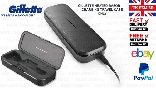GILLETTE LABS HEATED RAZOR FOR MEN TRAVEL KIT OR 10 Refill Blades*UK SELLER* - Picture 4 of 14