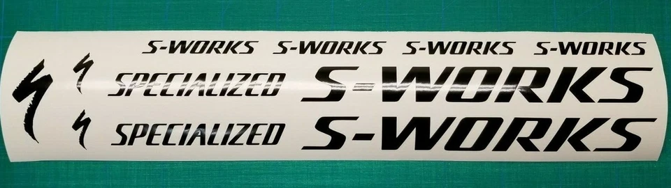 Juego de calcomanías especializadas para bicicleta S-Works. Elige tu color. Stump Jumper Demo Epic Foto 4 de 4