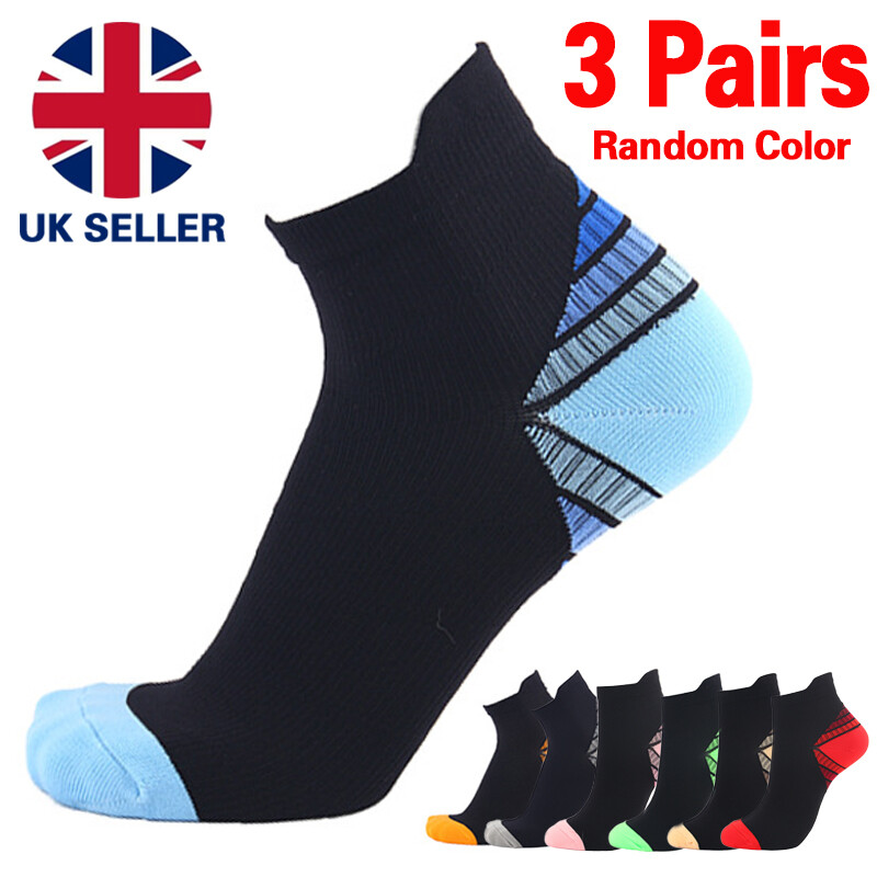 3XCopper Plantar Fasciitis Compression Socks Ankle Foot Support Arch