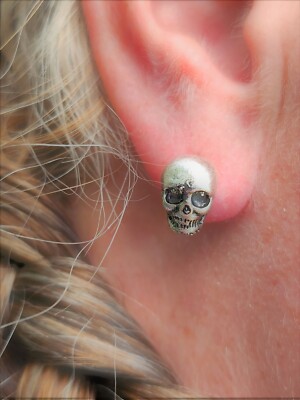 Daesar Anello In Acciaio Inossidabile Uoo Scheletro Teschio Gothic - Foto 11