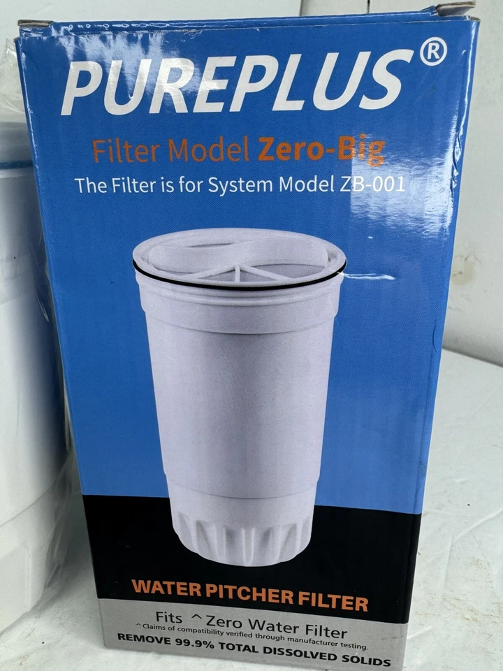 6 Lot Zero Water Zero Big Water Pitcher  Replacement Water Filters SEALED  SAVE! - Image 2 of 4