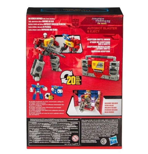 Transformers Blaster With Eject Autobot SS86 Hasbro Voyager Action Figure Toys! - Picture 4 of 4