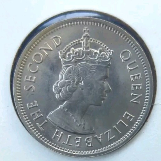 香港　エリザベス　HongKong Dollar Elizabeth Coin 1970 Hong Kong $1 Queen Elizabeth II One Dollar Coin Copper
