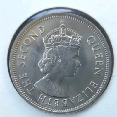 香港 エリザベス HongKong Dollar Elizabeth Coin 1970 Hong Kong $1 Queen Elizabeth II One Dollar Coin Copper