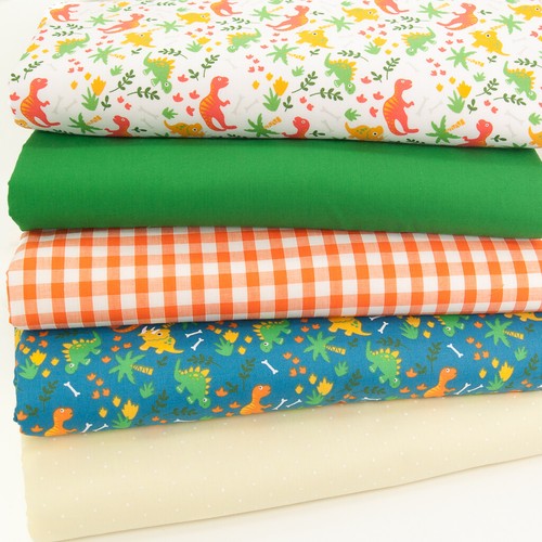 Fat Quarter Fabric Bundles KIDS CHILDRENS NURSERY BOY GIRL Polycotton Material - Picture 17 of 89