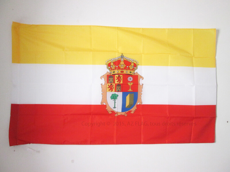 Drapeau de la province de Cuenca 90x150cm avec fourreau pour mât