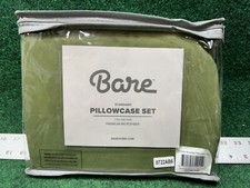 Bare Home Ultra-Soft Microfiber Pillowcases Standard Cypress Color Set of 2