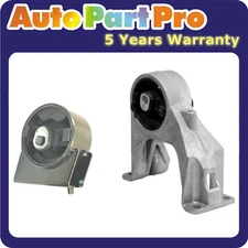 For Dodge Journey 3.6L V6 AWD 2011-2019 Front & Rear Engine Motor Mount Set 2PCS