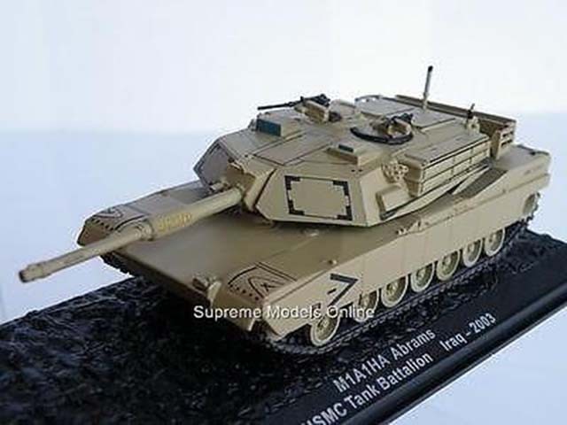 M1A1HA ABRAMS TANK BATTALION IRAQ 2003 1/72 SCALE MODEL PACKAGED