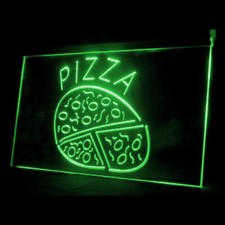 110094 Pizza Shop Cafe Restaurant Home Decor illuminated Light Neon Sign